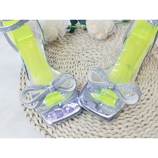 giày sandal nữ bông đá nơ 5p