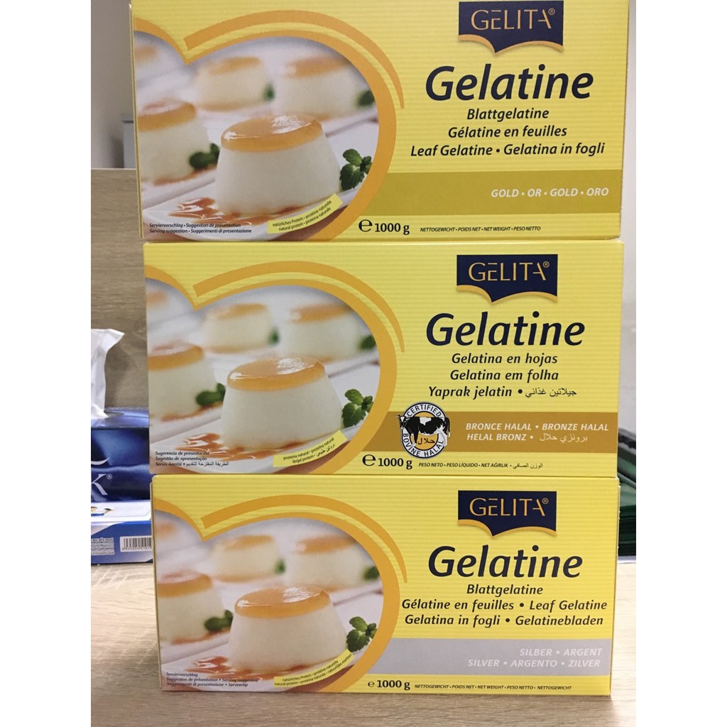 Lá Gelatine hiệu Gelita Gold ( tách 5 lá) | BigBuy360 - bigbuy360.vn