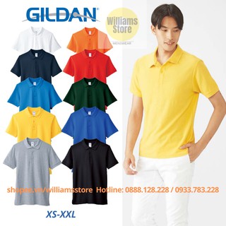 Áo thun cổ trụ (áo Polo) GILDAN Premium