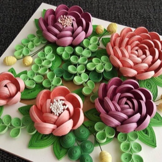 Khay minimold hỗ trợ quilling 3 d