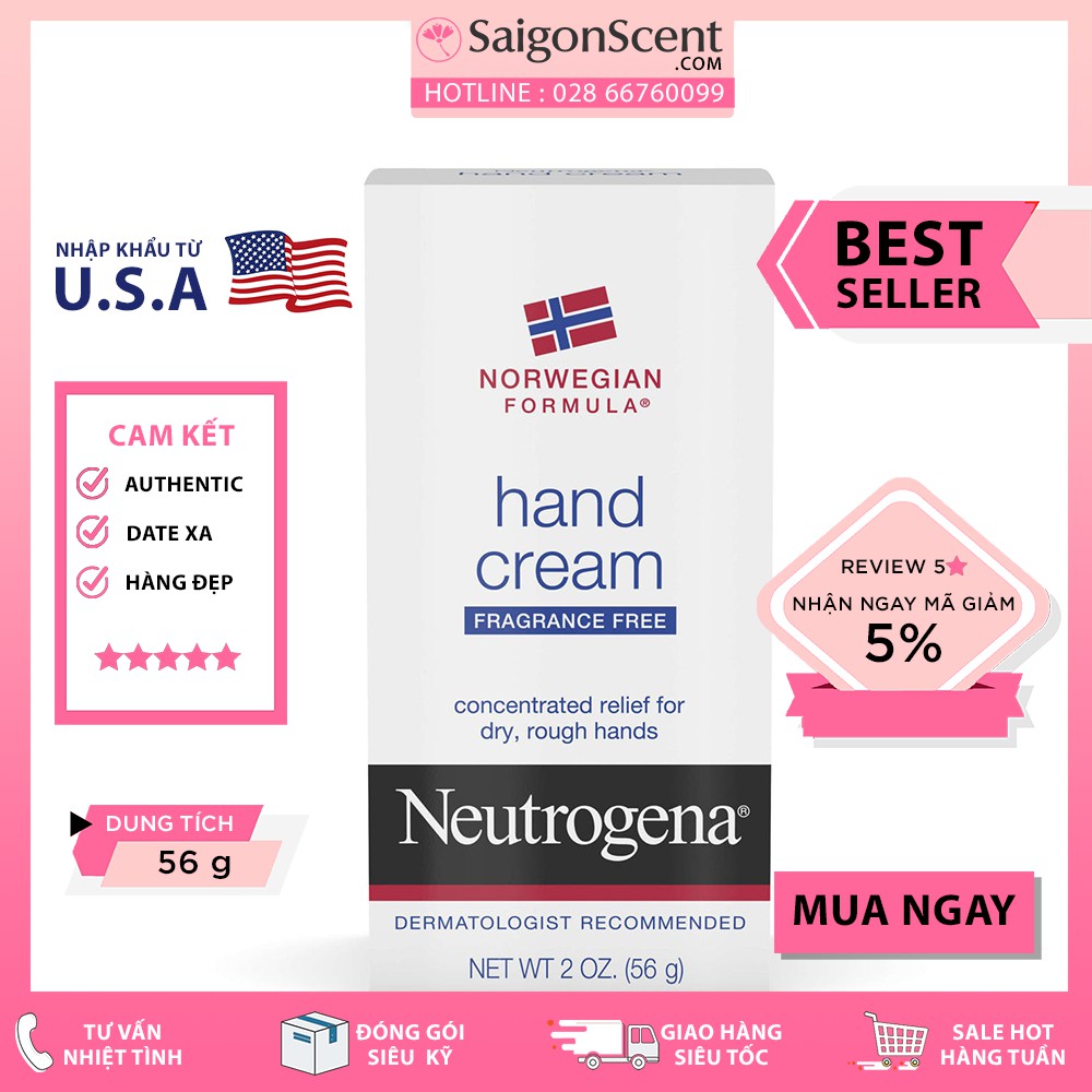 Kem dưỡng da tay Neutrogena Hand Cream 50ml