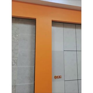 Giấy dán tường màu cam (decal dán tường màu cam)