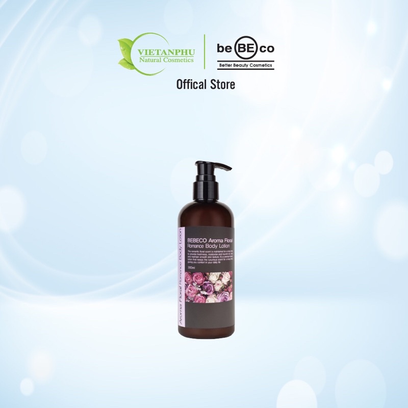 Dưỡng thể BEBECO Aroma Floral Romance Body Lotion 300ml