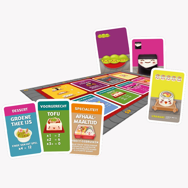 Bộ thẻ trò chơi Sushi Go Party! vui nhộn dành cho gia đình