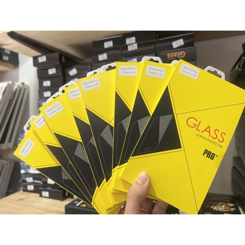 Dán cường lực iphone 6plus/7plus/8plus
