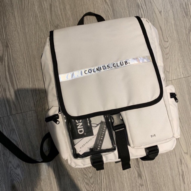 Backpack colkids ss3 white real