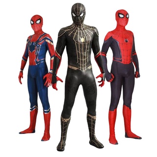 (Có Sẵn) Bộ Áo Liền Quần Bodysuit Hóa Trang Nhân Vật Siêu Anh Hùng Người Nhện Spider Man Dành Cho Người Lớn Và Trẻ Em