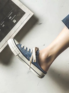 Nữ. Sneaker đạp gót, giày đạp gót, giày lười