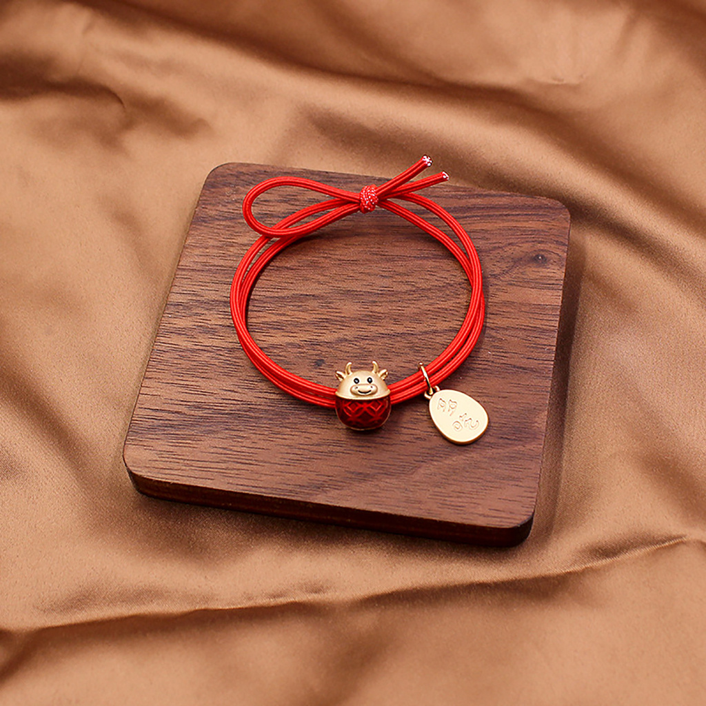 Vòng đeo tay họa tiết 12 con giáp thời trang dành cho cặp đôi