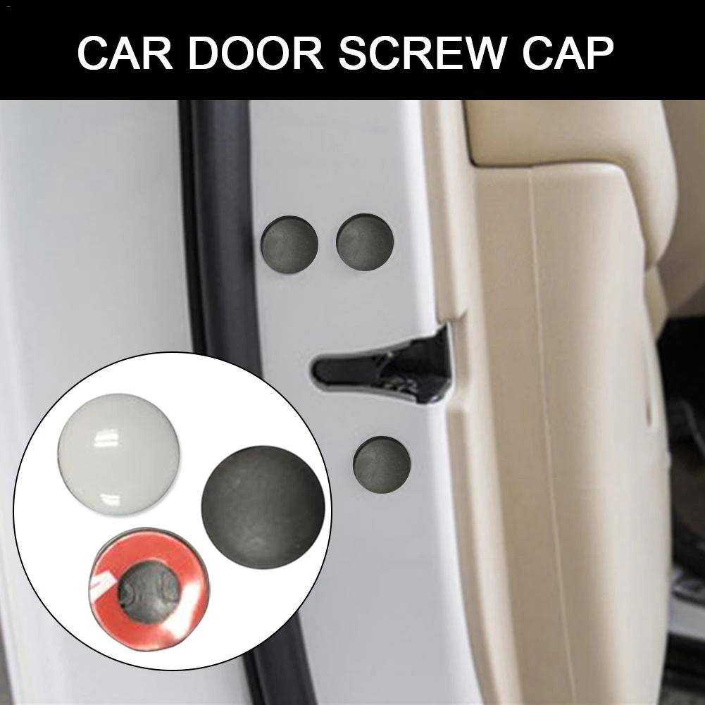 Bộ 12 Nắp Ốc Vít Chống Gỉ Chống Rỉ Chống Nước Cho Cửa Xe Hơi