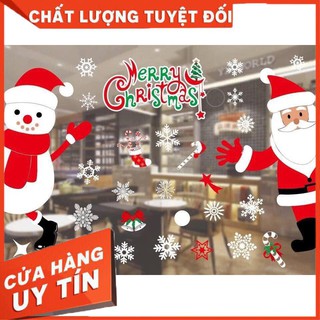 HÌNH DÁN TRANG TRÍ NOEL SIÊU ĐÁNG YÊU, DỄ THƯƠNG