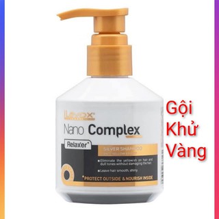 [CHÍNH HÃNG] DẦU GỘI TÍM KHỬ VÀNG LAVOX NANO COMPLEX 200ML - GỘI KHỬ VÀNG VÀ GIỮ MÀU THUỐC NHUỘM