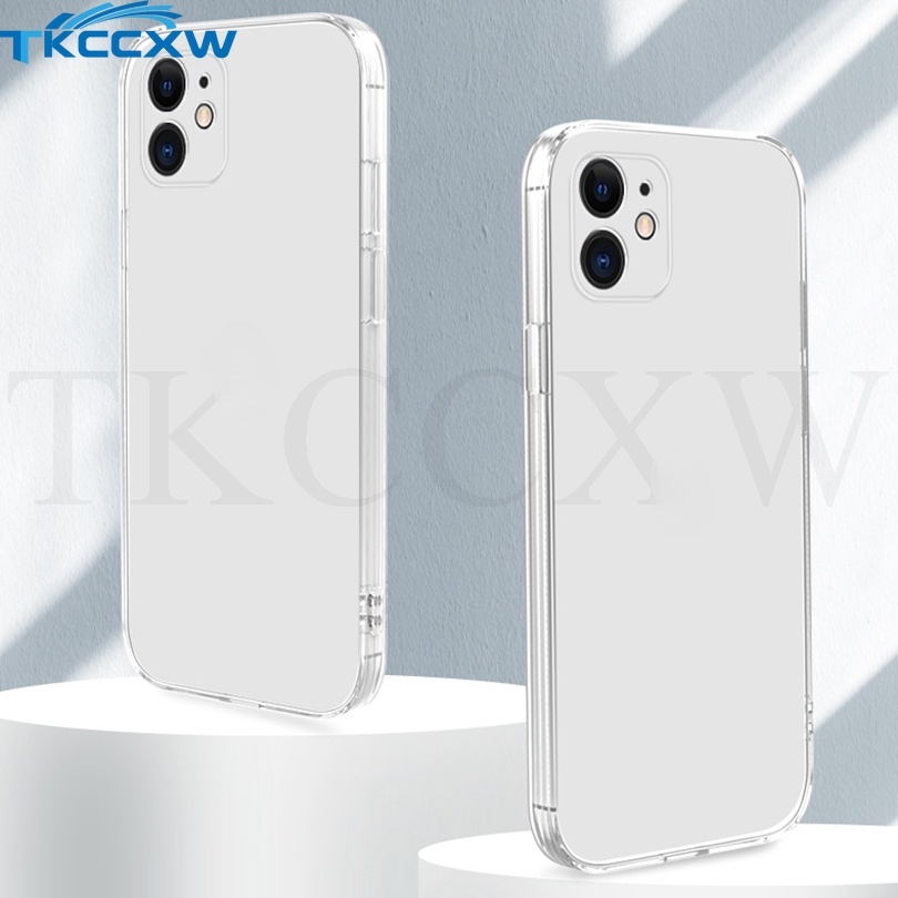 Ốp Điện Thoại Silicon Trong Suốt Chống Sốc Cho for iPhone 12 13 Mini 11 12 13 Pro MAX XS MAX XR X 6 6S 7 8 Plus SE
