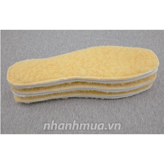 SET 2 MIẾNG LÓT ĐẾ GIÀY LÔNG (CỪU)