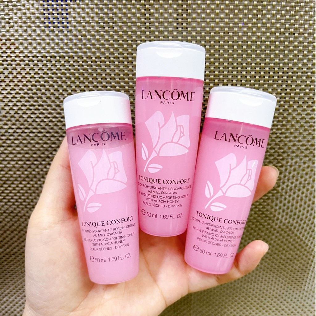 [ Tặng 99K ] Toner Cấp Nước, Cấp Ẩm Dành Cho Da Khô Lancome Tonique Confort 50ml/125ml