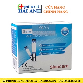 Que Thử Đường Huyết Safe- Accu Sinocare SINO CARE