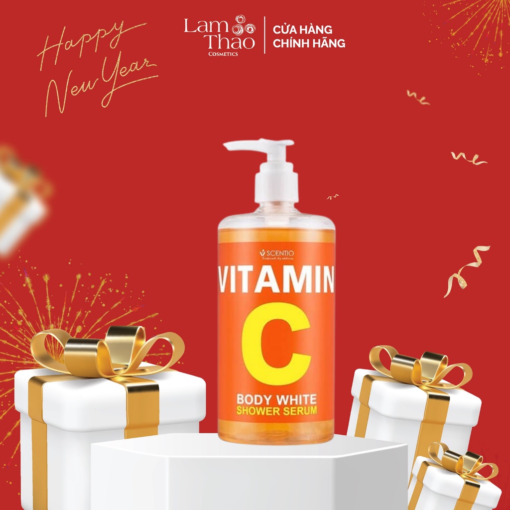 Sữa Tắm Dưỡng Trắng Và Phục Hồi Da Chuyên Sâu Scentio Vitamin C Body White Shower Serum | BigBuy360 - bigbuy360.vn