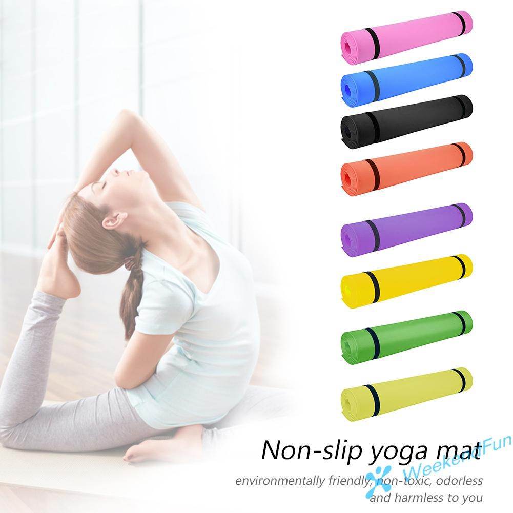 Thảm Tập Yoga Chống Trượt 173x60 X 0.4cm