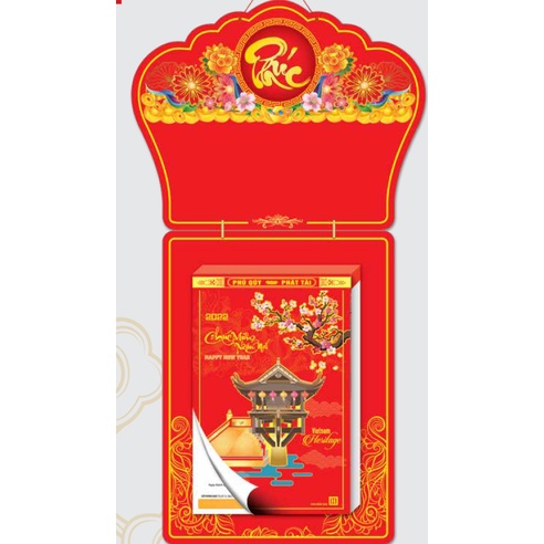 Lịch Bloc 2022 Siêu Đại - Di Sản Việt Nam TL02 - Lịch Tết 2022 - Tủ Sách QQ