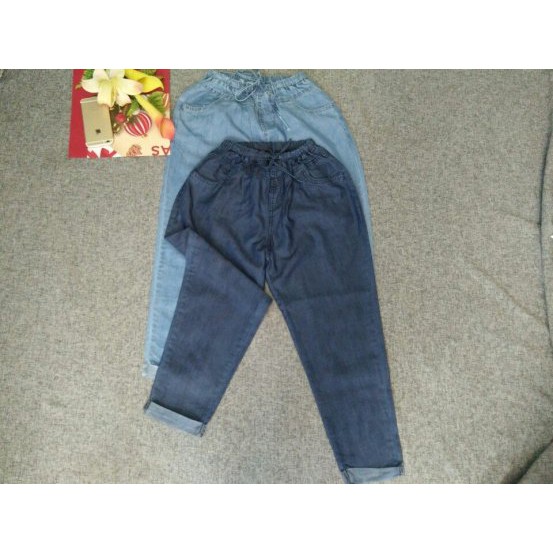 Sỉ & lẻ Quần Baggy denim lưng thun bao chất lun :)))