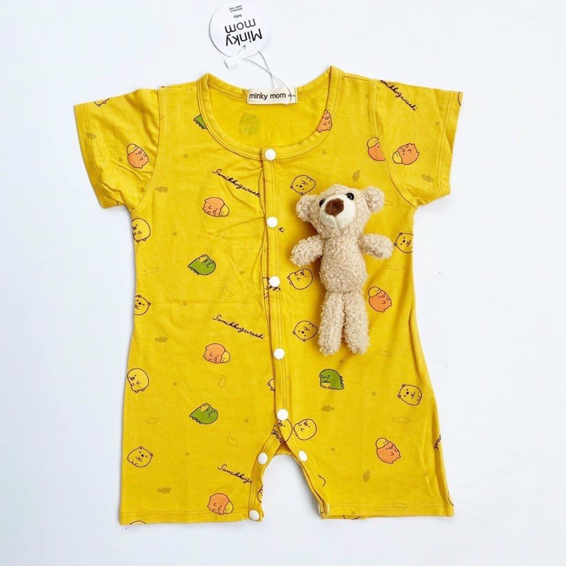 Bodysuit , Body đùi thun lạnh Minky Mom mềm mịn mát cho bé trai bé gái từ 5-14kg