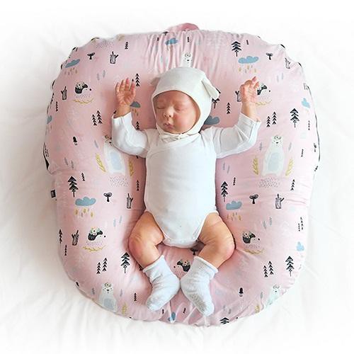 Gối Chống Trào Ngược Rototo bebe/ Gối Cho Bé Nằm Bú Tránh Ọc, Nôn Sữa