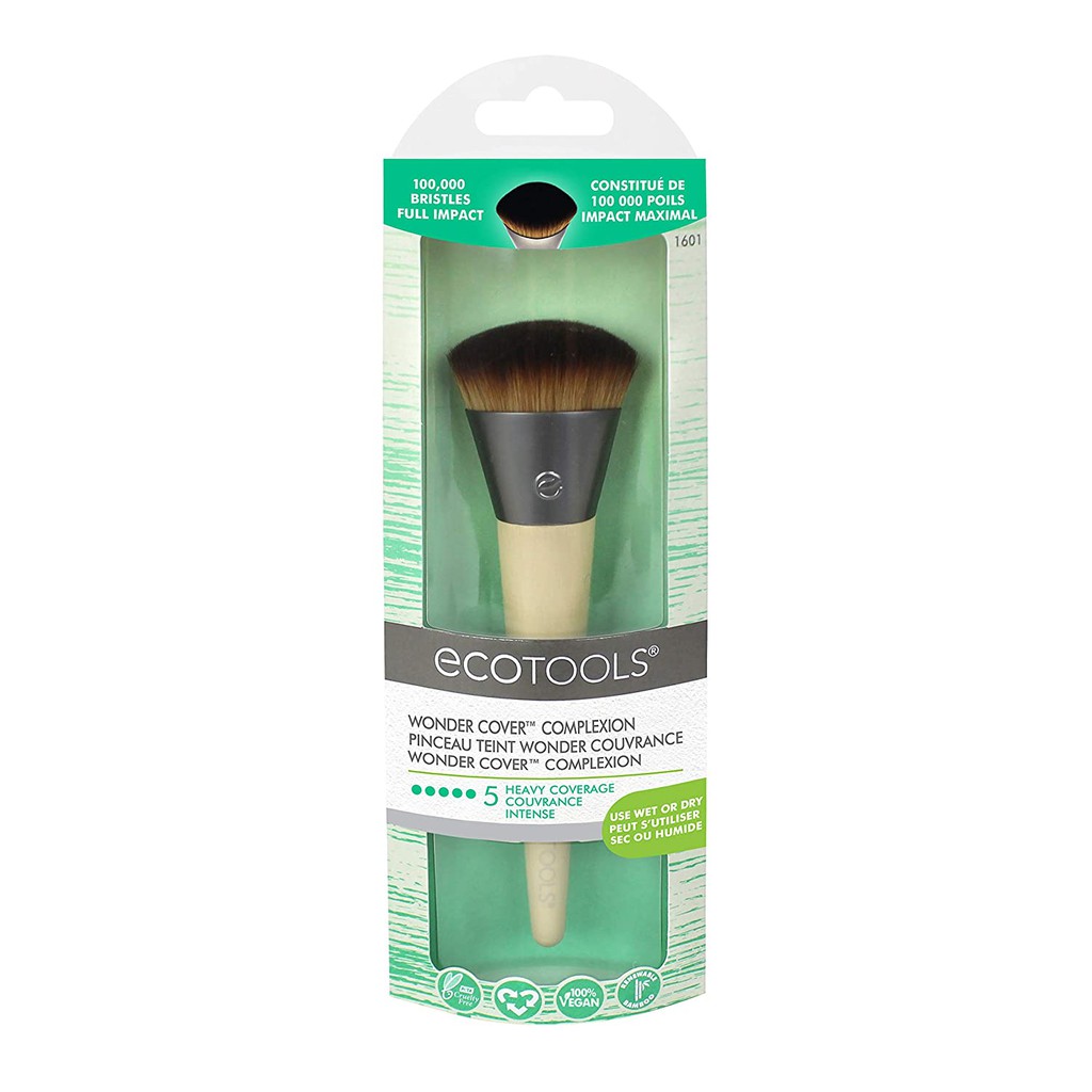 Cọ tán kem nền Ecotools Wonder Cover Complexion hàng xách tay Mỹ