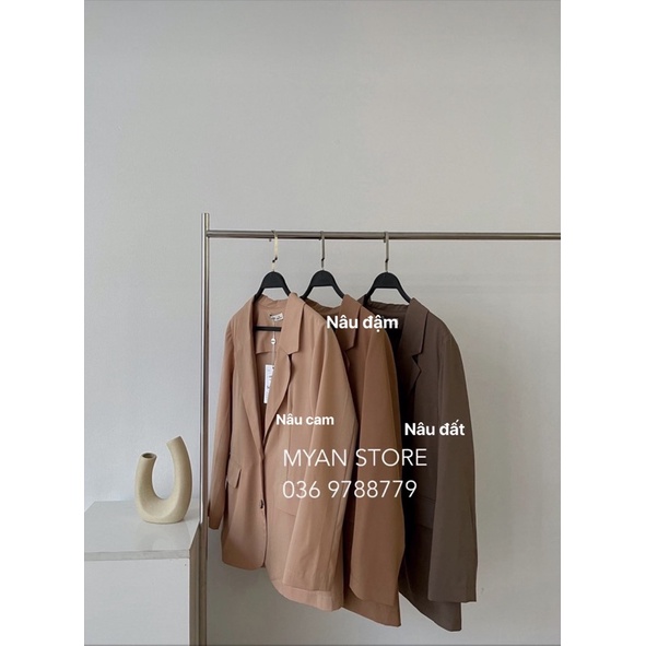 Blazer chất mềm 2 nắp túi Avn092102