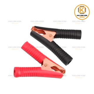 Đầu Kẹp Acquy 100A 10CM Kẹp ắc Quy 1 Cặp Đỏ Đen