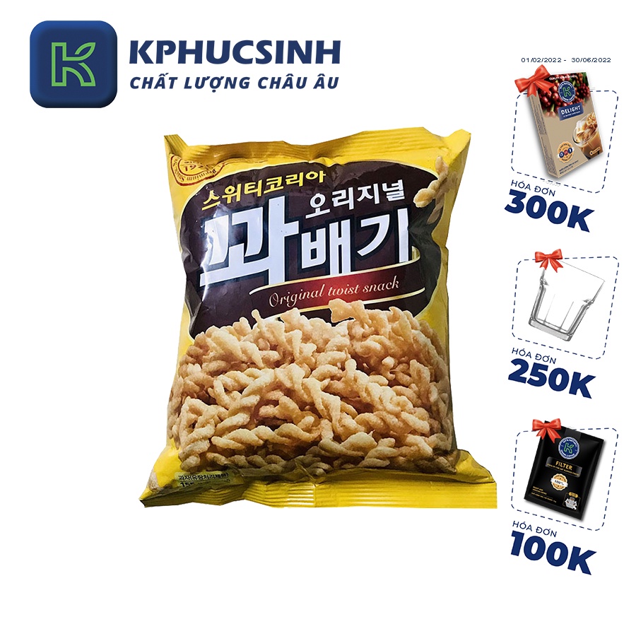 Snack xoắn original 155g KPHUCSINH - Hàng Chính Hãng