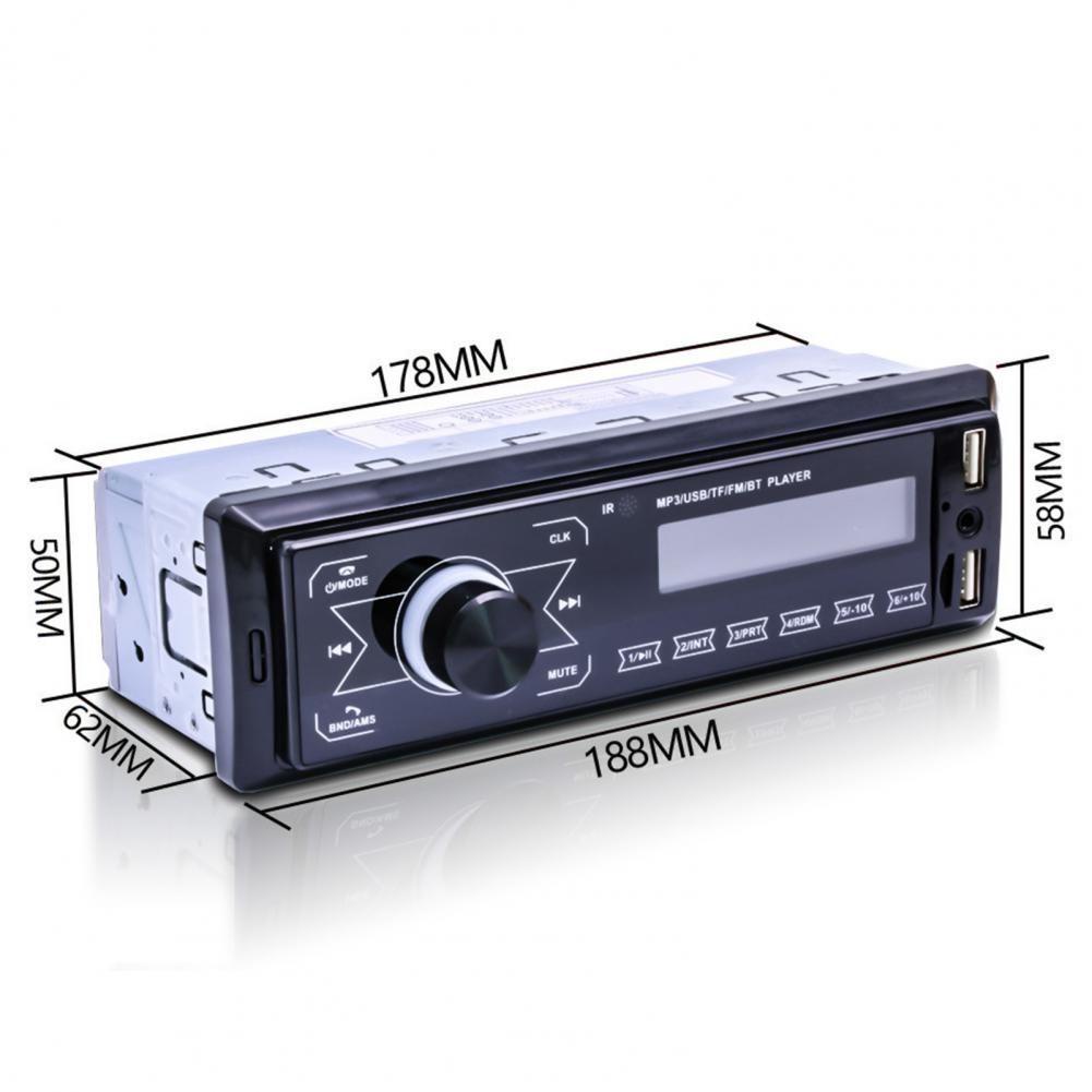 PISTA Máy Nghe Nhạc MP3 12V FM / USB / AUX Rảnh Tay Cho Điện Thoại
