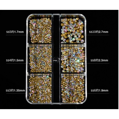 Đá chân nhọn trang trí nail