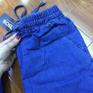 Quần Bò Baggy Giấy