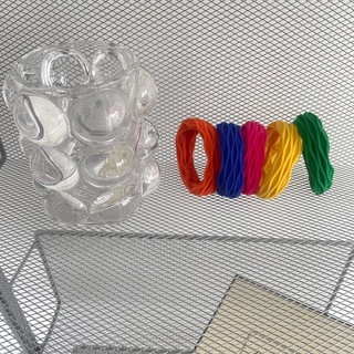Set cột tóc nhiều màu co giãn Modleaf Need tie set Hàn Quốc