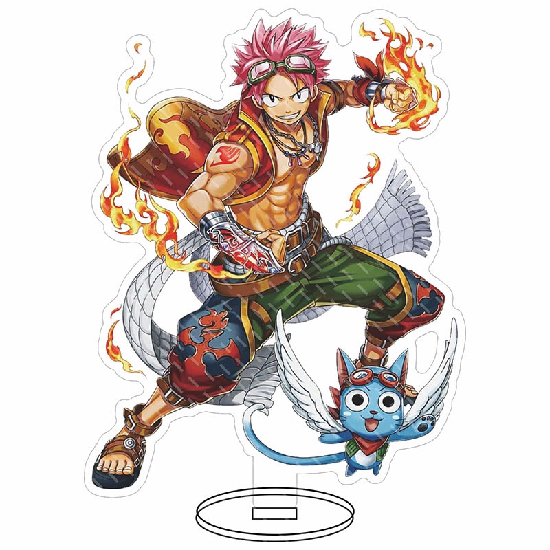 Mô hình nhân vật hoạt hình Etherious Lucy Gray Erza bằng acrylic trang trí nhà cửa