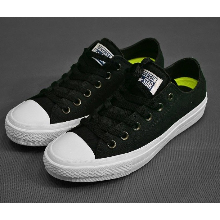 Giày Ck2 AllStar Nam Cổ Thấp Đen