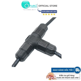 Cút nối dây điện nhanh chữ T IP68 TL20 chống nước an toàn dùng cho bể bơi nhà tắm ngoài trời