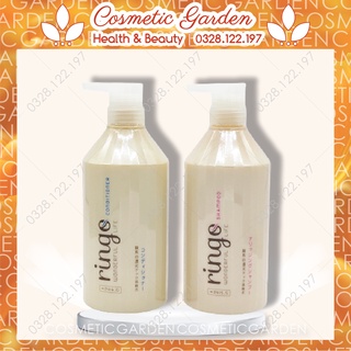 [RINGO] Bộ Dầu Gội - Xả Ringo Phục Hồi Mềm Mượt Ngăn Dầu và Gàu 750ml