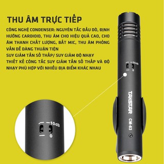 Micro thu âm nhạc cụ Takstar CM-63