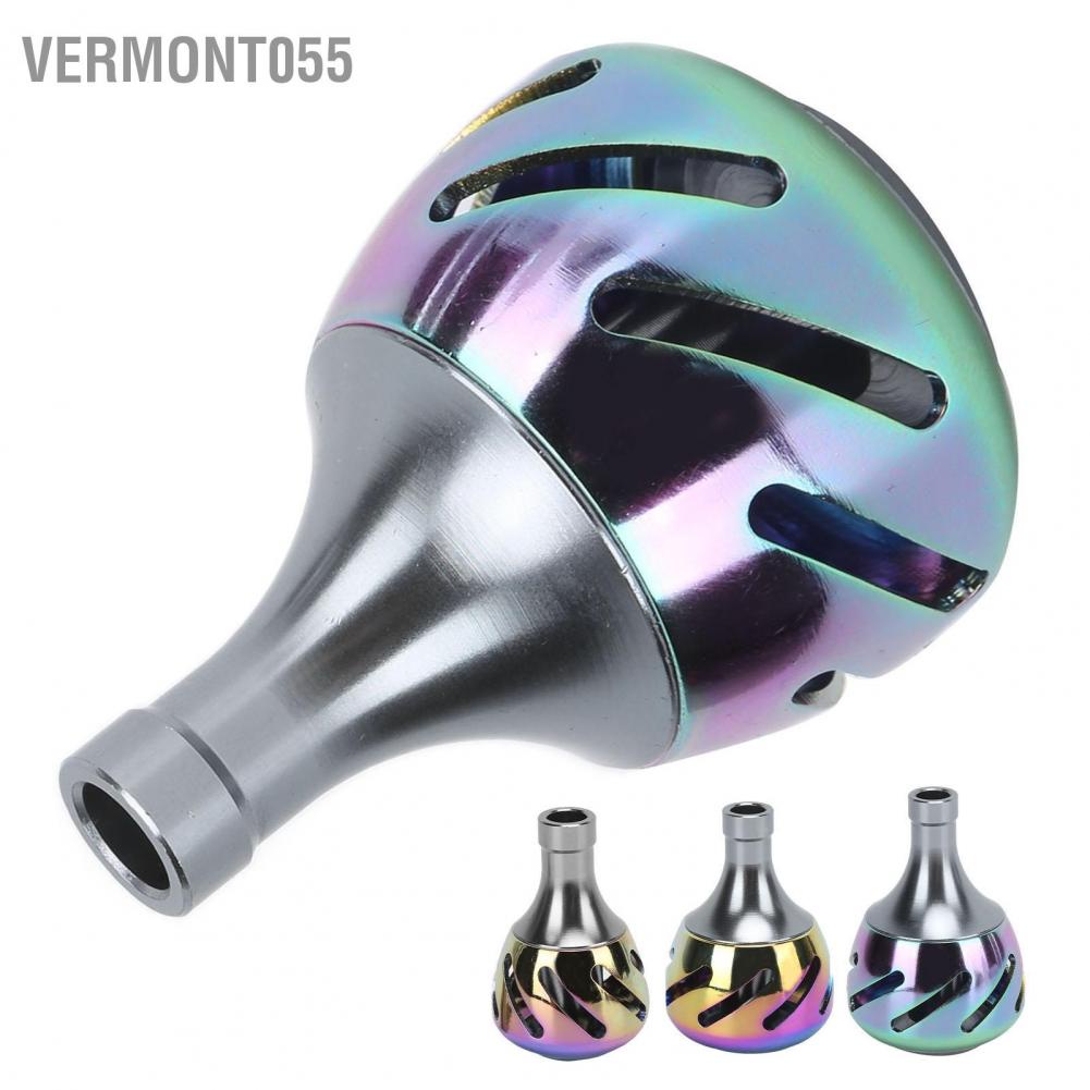 Vermont055 Fishing Power Knob Reel Handle All Metal Colorful Accessories Replacement