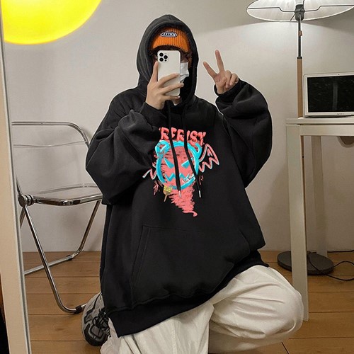 Áo hoodie nam nữ unisex nỉ ngoại cao cấp PREMIUM form rộng có mũ ulzzang hàn quốc cặp đôi local brand DEVIL cute zip