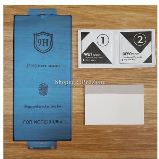 Miếng dán cường lực Polymer Nano cho Samsung Galaxy Note 9/ Note 10, Note 10 PlusNote 20., cong 3D dùng vân tay siêu tốt