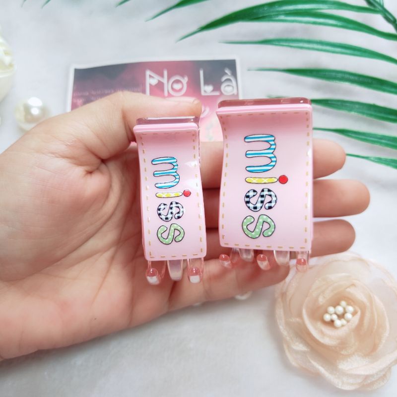 combo sỉ 12 kẹp càng cua 5 răng cao cấp( cho tóc nhiều)