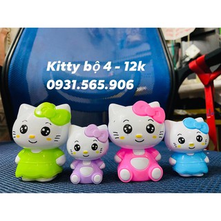 Phụ Kiện Trang Trí Kitty Bộ 4