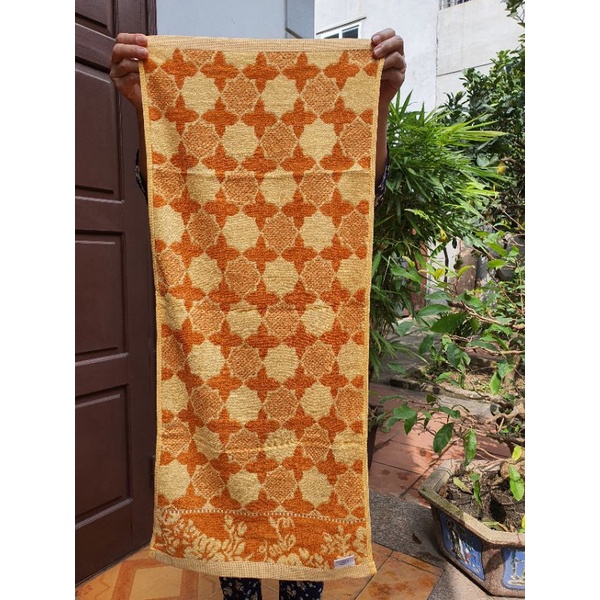 Khăn bông tắm, gội đầu chữ Thập, dày dặn 35cmx75cm (150g)/ Sợi cotton #khantamgoi #khantam