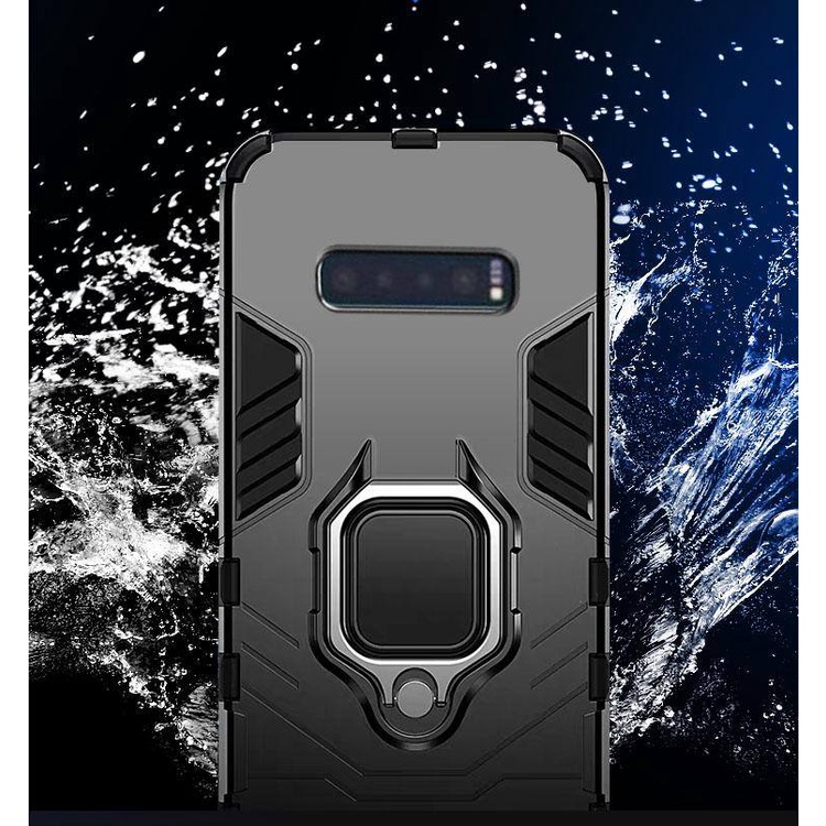 Ốp lưng sam sung s10 plus  chống sốc kèm iring chống lưng