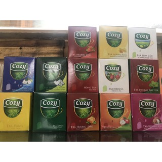 Trà túi lọc cozy các loại - bán lẻ