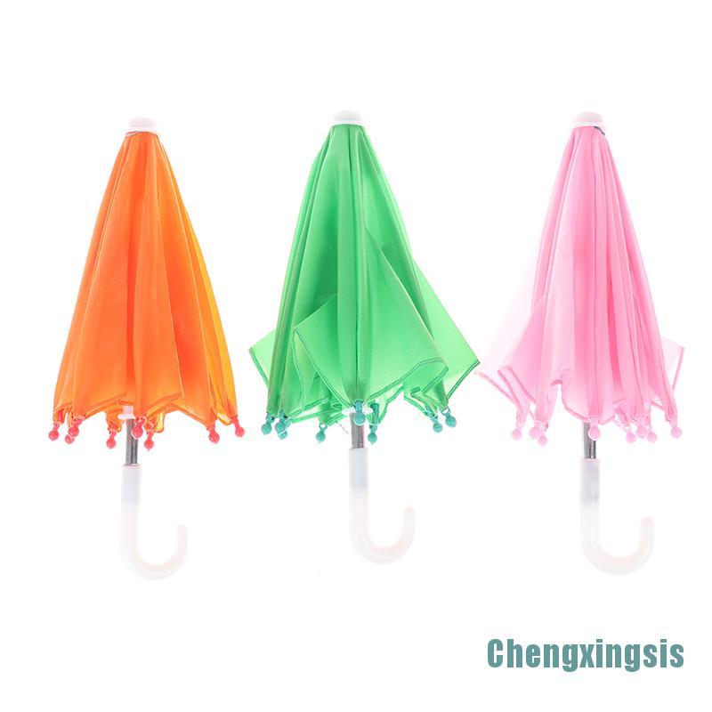 [Chengxingsis]New Style Mini Umbrella Rain Gear For 18 Inch American baby Doll Accessory