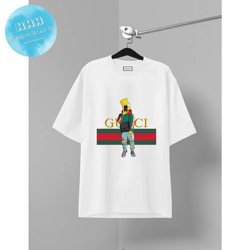 [Premium] Áo thun tay lỡ Unisex GC Simpson,áo thun nam nữ