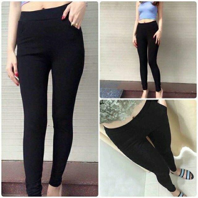 Quần legging cạp siêu cao xuất hàn